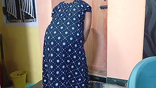 Indian Big Boobs Aunty Walk