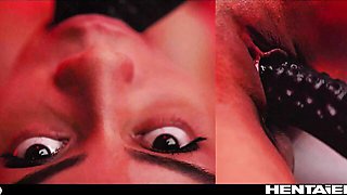 Bukkake xxx with vicious Octavia Red and Josephine Jackson from Hentaied