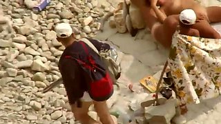 Wife sex on the beach: Amateur, Homemade  Public Porn