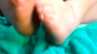 My First Footjob