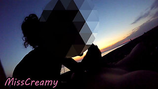 Dick Flash French Teacher MILF Risky Beach Blowjob Maspalomas Nude Beach Cumshot People