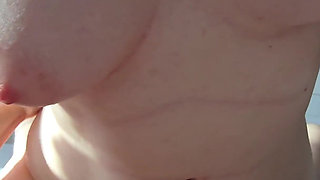 Passionate Cowgirl Sex with a Creampie - Cum Leaking Afterward!