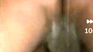 When stepfather fucked aunty's ass, aunty screamed.