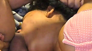 Fucking My Pregnant Bitch's Throat Until I Cum in Her Throat