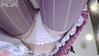 Puffy Nipple Office Lady Delivers a Playful Solo Tease