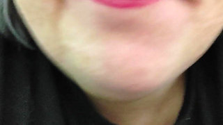 Close up of My Mouth and Tongue