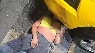 Hot MILF Wife Fucking the Mechanic