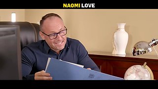 Daddy4k. lovely naomi enjoy determined to get the job and showed her enormous Natural Tits and vagina to the future boss
