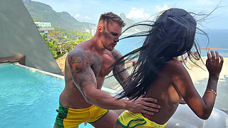 Stunning Brazilian Mulata Anal Demolished and Facial Cumshot! Juh Jackson