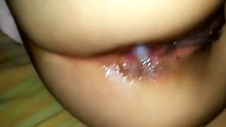 Asian Amateur Couple's Morning Anal Quickie