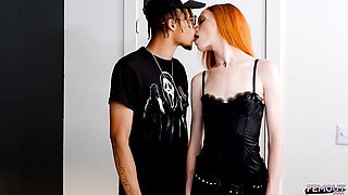 Watch glamorous bidie-in's smut