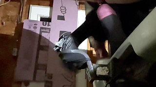 Masterbating, orgasm