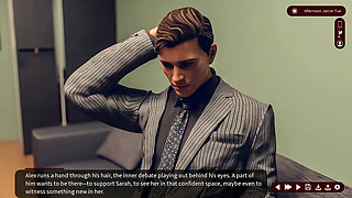 Whispers of Desire: the Hotwife Model and the Secretary with Dick in Her Mouth - Episode 16