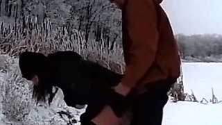 Caught 3 Times Fucking Outside