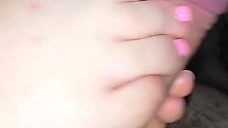 Feet and Cock up Close and Personal