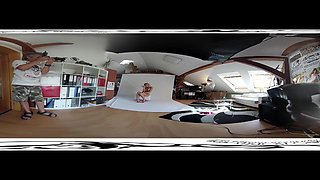 Claudia Macc's photoshoot action by Bravo Models