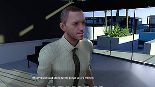 Away From Home 40 - Liam Fucks Lily and Gets Blowjob From Sophia Under the Table