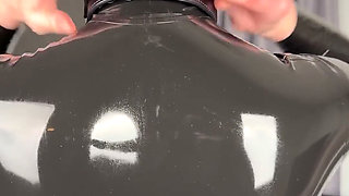 Collared Rubber Doll