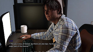 How to Lose Ones Virginity 4 - Monica Trying to Seduce Leo but He Escaped as He Can Read Her Mind