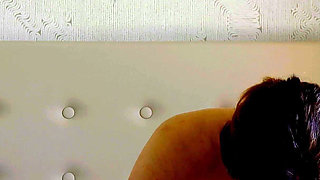 Italian Luxury Facesitting: Elegant Blonde Sits on Muscle Stud - Loud & Intense Orgasm