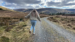 Emergency While Walking on the Public Trail but Had to Wet My Jeans