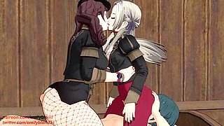 Animated, super-fucking-hot, 3d animation