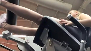 Workout with Masturbate in Public