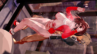 Friday Night Funkin' Girlfriend - 3D Hentai Animation