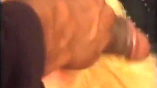 Blonde Milf Gives Black Stud Some Messy Head