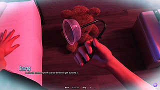 Big Ass Stepsister Seducing Me While Watching a Movie - 3D Hentai Animated Porn - Life in Santa County