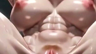 Muscular Woman Gym Bondage - Swollen Pussy Big Clit Extremely Horny
