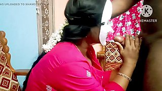Student ready for mouth fuck and swallow cum to get practical marks from teacher - full tamil audio with moaning