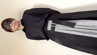 Mayu No83 10 Minutes Continuous Convulsions, Massive Squirting, Semen Eating, Blindfold, Anal Vibrator