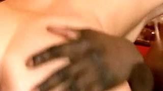 Blonde teen Wiska is fucked in the ass in a threesome with big cocks
