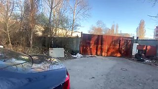 Hot European Escort Takes Huge Cock in Her Ass - Car Sex & Outdoor Anal