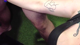 Wild MILF and a Skinny Redhead Teen Want to Be Covered in Cum