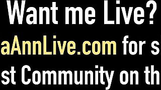 Julia Ann Live featuring Julia Ann's fetish porn