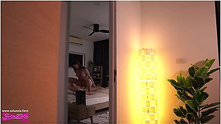 Sola Zola In Stepsister Spies On Us While My Boyfriend Fucks Me