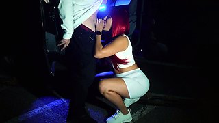 Dogging Blowjob In A Public Parking Lot
