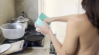 Sensual Washing the Dishes...