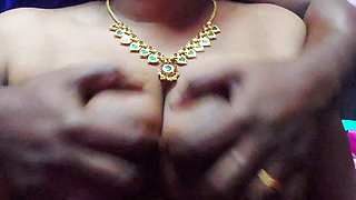 Aunty Seduced Her Boyfriend with Her Boobs