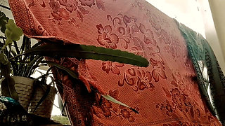 My Real Aunty's Sexy Outfit for Christmas's Party