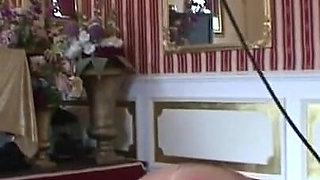 Humiliating dominating stretching with milf