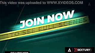 Twenty-one sextury - smoking hot Shalina Devine takes double ass fucking nailing & drinks