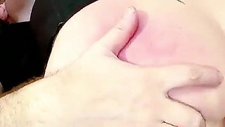 Blonde MILF Megan with nice natural tits gets anal fucked