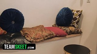 Giant jug muslim hotties get the aggressive banging they've always wanted