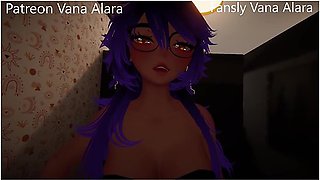 Car Toon - Step Sis Catches You Jerking It So She Helps You Out