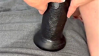 Massive Dildo Destroying My Pussy