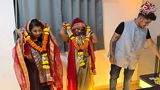 And Sanjana got married to Aman and Aman took them home and they had physical relations on the night of the wedding.