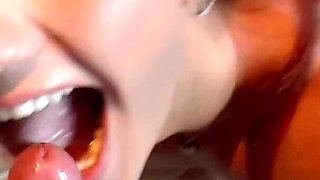 Muscular Stud Pounds Fiery Redhead Slut and Brunette in Piss-ass Threesome